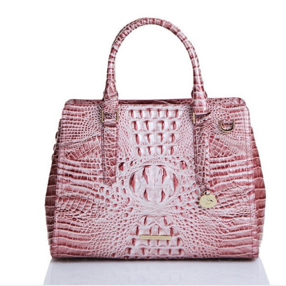 Brahmin Handbags - Brahmin Small Finley pink icing